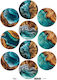 Rice Paper Maja's Memories 30x42cm Geo Round Co...