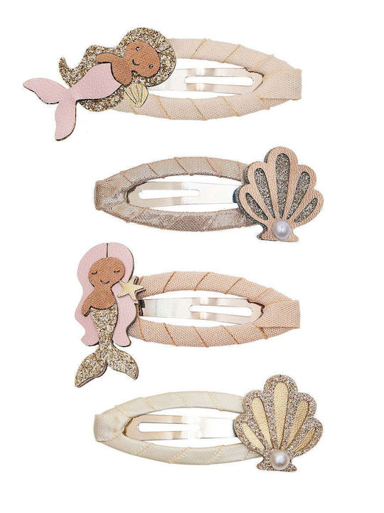 Mimi & Lula Set Kids Hair Clips with Bobby Pin 4 Pieces