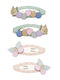 Mimi & Lula Set Kids Hair Clips with Bobby Pin Figure 4 Pieces