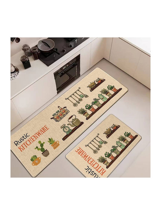 SpitiBazaar Küchenmatten Läufer Wasserdicht mit Rutschfestigem Untergrund 60x150cm