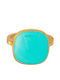 Excite-Fashion Women's Ring with Enamel Made of Steel