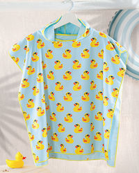 Duck Aqua Kinder Strandponcho