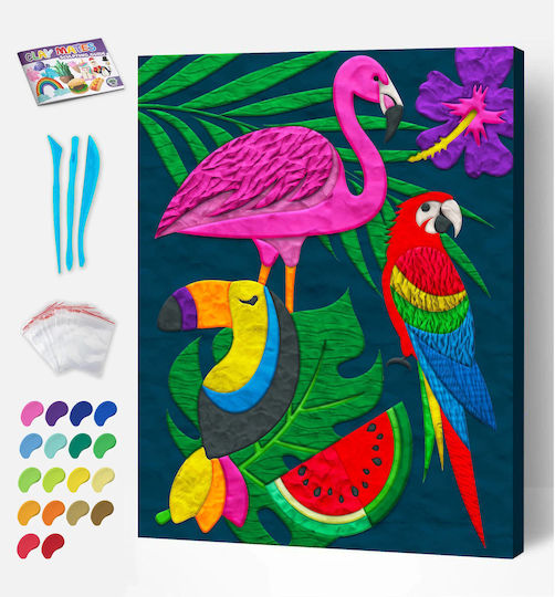 Splat Planet Colouring Set Wooden 40x30cm