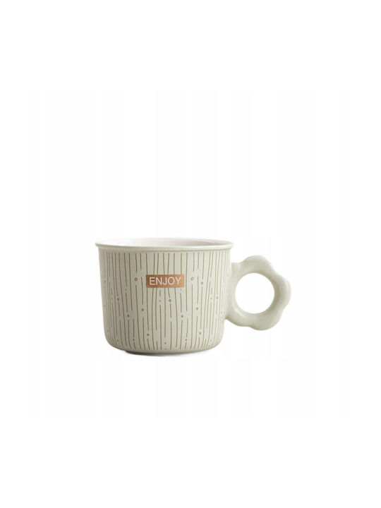 Homla Todil Ceramic Green Mug 300ml