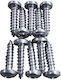 Epsealon Stainless Steel Screws Heads & Reels 10pcs