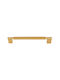 Viefe Mâner Pentru Mobilier Din Metal Brushed Brass 291mm (Centrele Găurilor 192mm) 0583192L291