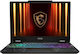 MSI Cyborg A15 AI 15.6" IPS Panel Full HD 144Hz Ryzen 7-260 32GB 250GB SSD GeForce RTX 5060 Windows 11 Pro Международен Английски Език Клавиатура
