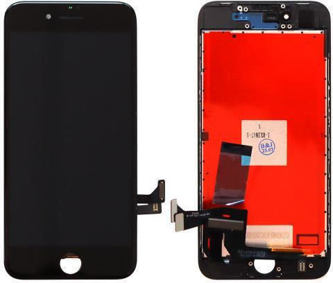 Ersatzbildschirm mit Touch-Mechanismus für Apple iPhone SE 2022 Schwarz