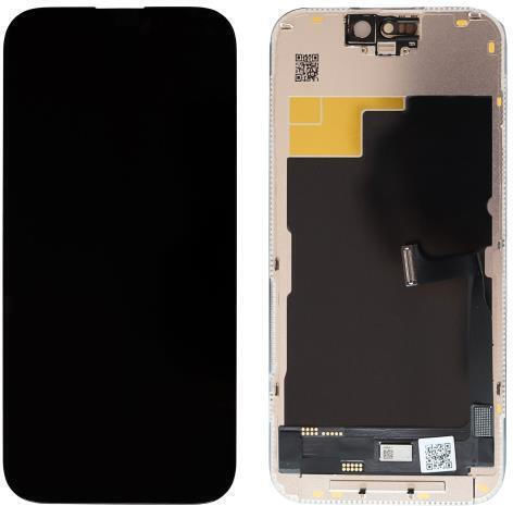 OLED Екран Hard със Сензорен Механизъм за Apple iPhone 15 Pro (Черен)