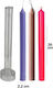 Matriță Plastic Lumânare Matriță Lumânare Diy Lumânări Pascale 26cm