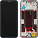 Oppo Screen with Touch Mechanism and Frame for Oppo Reno15 F (Blue)