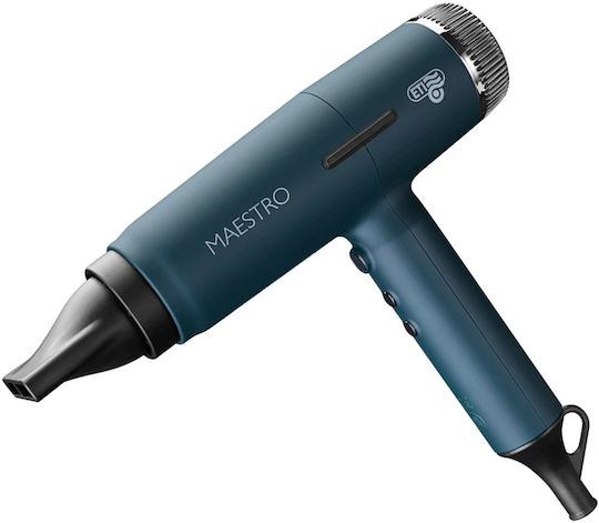 Eti Maestro Ionic Επαγγελματικό Πιστολάκι Μαλλιών με Φυσούνα 2000W Cobalt