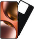 Volte-Tel Silicone Camera Guard Back Cover with Neck Strap Black for Realme GT 7