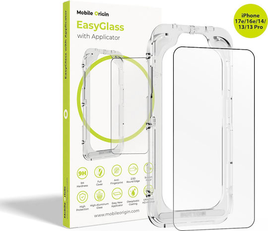 Mobile Origin 2.5D 0.33mm Tempered Glass (iPhone 17e / 16e / 14 / 13 / 13 ProNothing Phone (3))