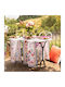 Tessitura Toscana Telerie Linen Table Runner Pink