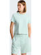 Damen T-Shirt Hellblau