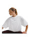 Dri-fit Γυναικείο Αθλητικό T-shirt Dri-Fit Λευκό