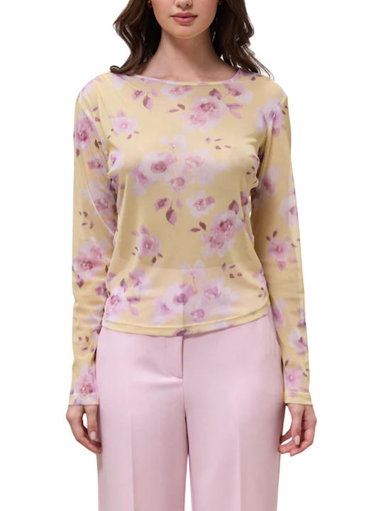 Enzzo Women's Blouse Yellow