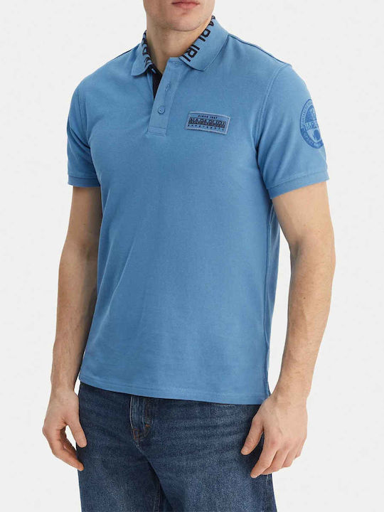 Napapijri Polo Blouse Light Blue
