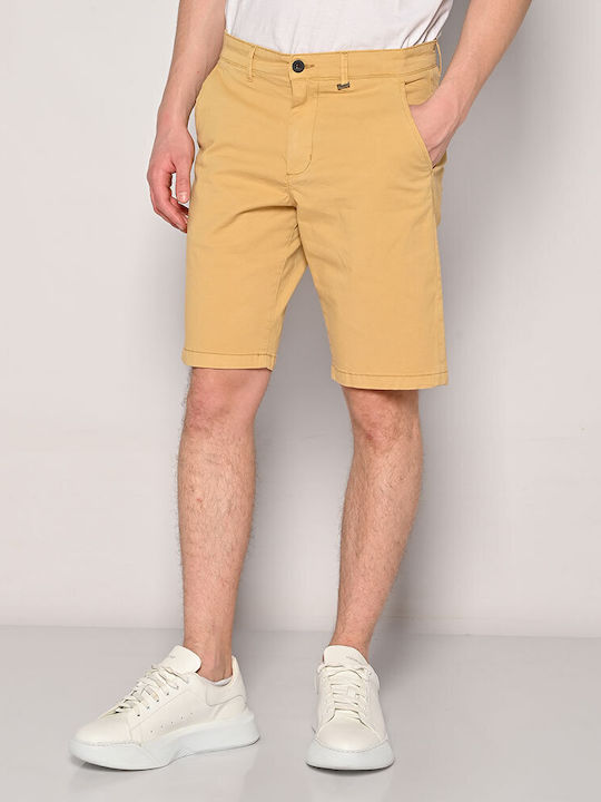 Brokers Jeans Ανδρική Βερμούδα Κίτρινη