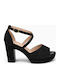 Black Sandals SL-B106-26SA-Black