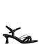 Leather Sandals Black