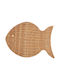 Polihome Σουπλά Rattan Καφέ 43x33cm