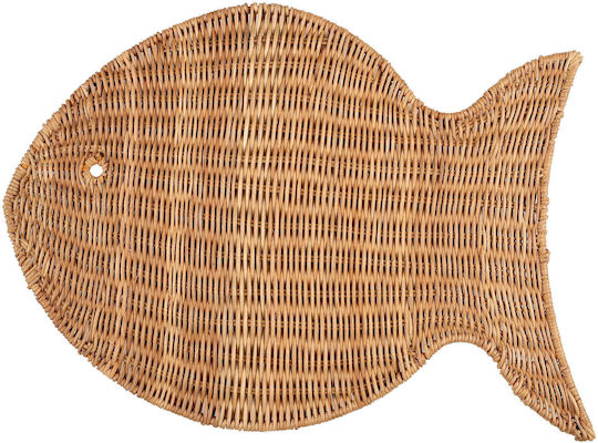 Polihome Rattan Placemats Brown 43x33cm Polihome Rattan Placemats Brown 43x33cm