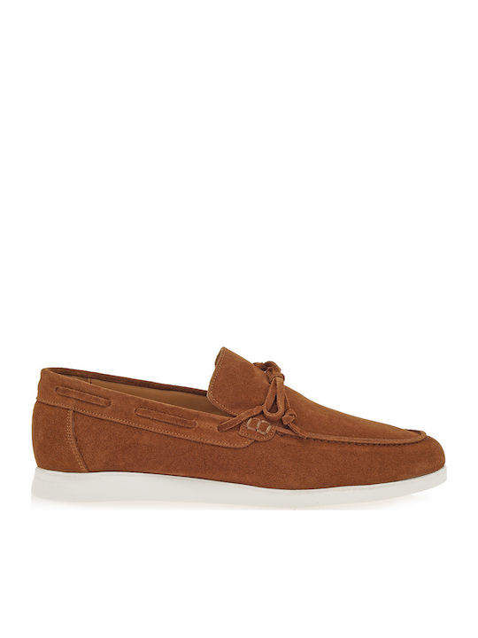 Suede Ανδρικά Loafers σε Ταμπά Χρώμα
