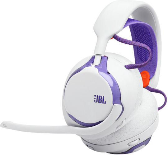 JBL Quantum 650 Căști Gaming Wireless Over Ear cu Conectivitate Bluetooth / USB Alb