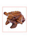 Paradise Waterfalls Decorative Frog Made of Wood 72x72cm