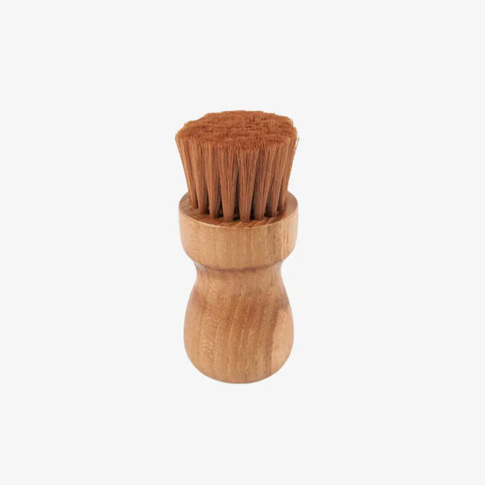 Hadya Brush Teak Wood Natural Coconut Bristle Pgst0054