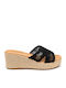 Women's Black Summer Platforms SL-BYJ9330-26FL-Black