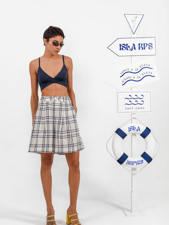 Arpyes Pantaloni Scurți Pentru Femei Plaid Arpyes Pantaloni Scurți Pentru Femei Plaid