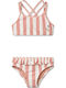 Liewood Belle Stripe Παιδικό Μαγιό Μπικίνι Coral Βlush