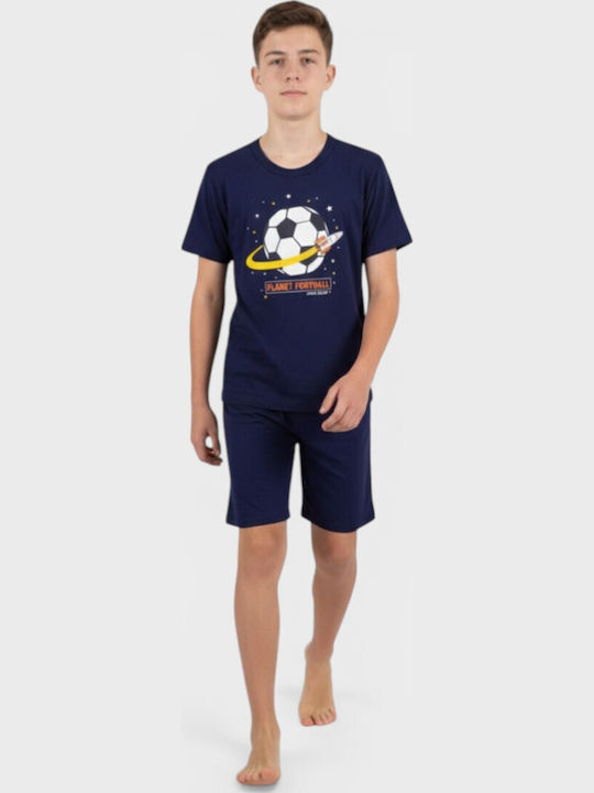 Nina Club Kinder-Nachtwäsche Sommer Blau