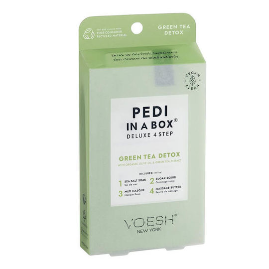 Pedi In A Box Green Tea Detox Voesh