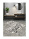 Lenjerii Deosebite Non-Slip Set Bath Mats Gray 2 Pieces
