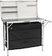 Outwell Steel Camping Cupboard for Camping Foldable 136x54x90cm Black