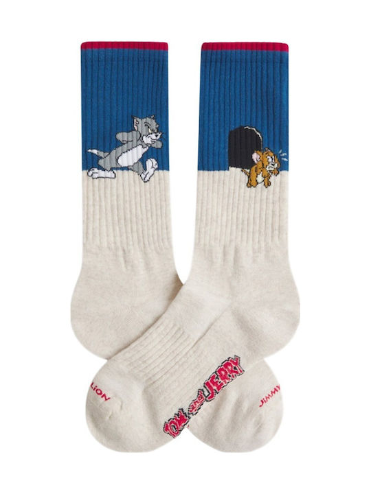 Jimmy Lion Multicoloured Socks E80806-Beige