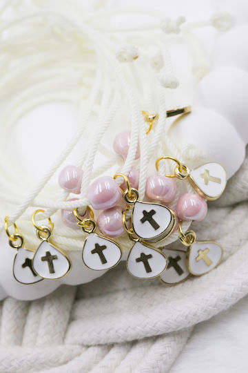 Kymi Christening Charm Bracelet 202 Rose Gold 50 Pieces