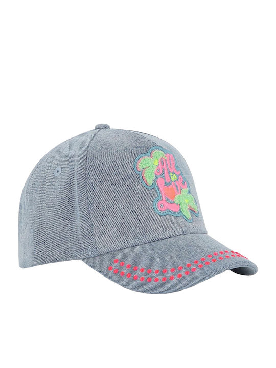 Billieblush Kids' Hat Jockey Fabric Gray