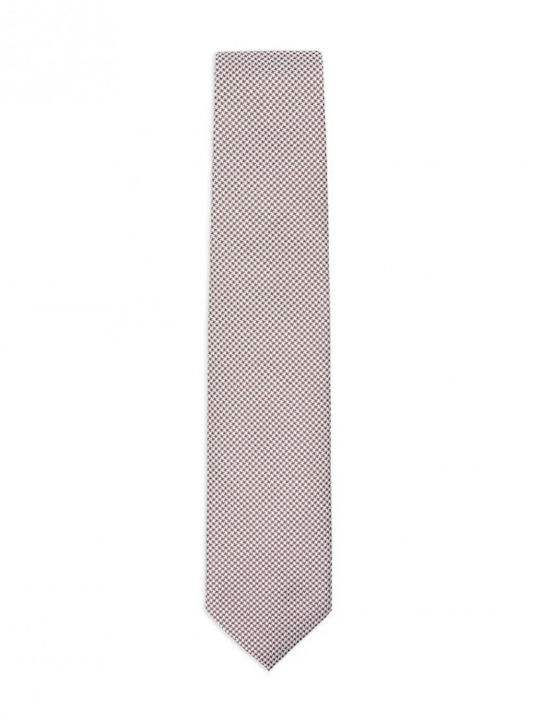 CC Collection Corneliani Men's Silk Tie in Pink Color
