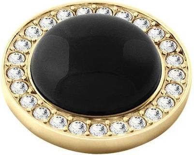 Dyrberg Kern Focus Sg Black Onyx Topping 343016 Steel