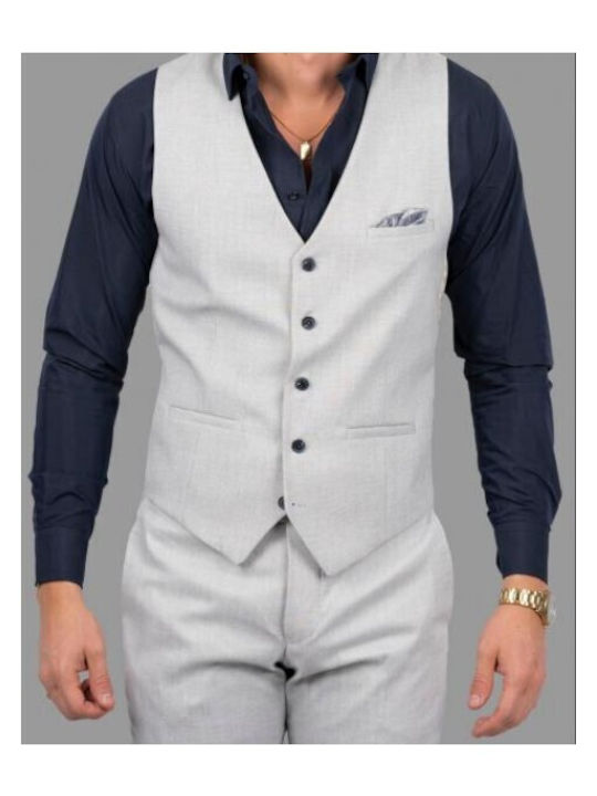 D'zine Gj-26130 Men’s Vest Grey