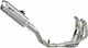 Spark Окомплектована Изпускателна Система Титаниева Стоманена Force Tri-oval Conical Gka8806t Kawasaki Zx-6 R 636 Abs 13-20 Kawasaki Zx-6 R 600 09-16