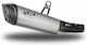 Spark Auspuff-Endrohr Titan Conical Slash-down Gbm0607tom BMW R 1200 Gs Abs 13-19