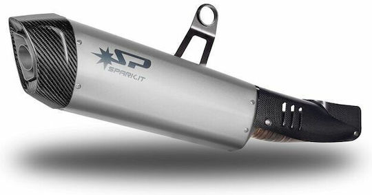 Spark Auspuff-Endrohr Titan Conical Slash-down Gbm0607tom BMW R 1200 Gs Abs 13-19