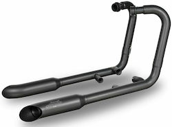 Spark Оцялостна Изпускателна Система Стоманена Round Turn-out Gtr8804bom Triumph Bonneville 1200 T120 Abs 16-19
