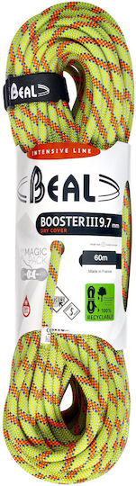 Beal 47483 Dynamisches Kletterseil mit Länge 60m Gelb